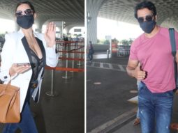 Spotted – Nora Fatehi and Sonu Sood at Airport