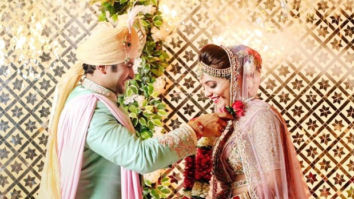 Sugandha Mishra and Sanket Bhosale share first pictures from their engagement and wedding ceremonies