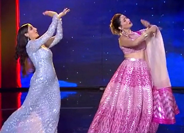 Nora Fatehi recreates the iconic Maar Daala dance number with the OG Madhuri Dixit; watch