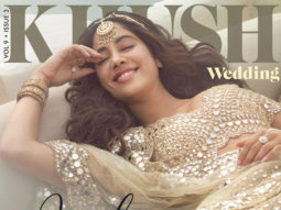 Janhvi Kapoor shares pictures of herself shot for a wedding magazine cover; explains posting pictures amidst national crisis