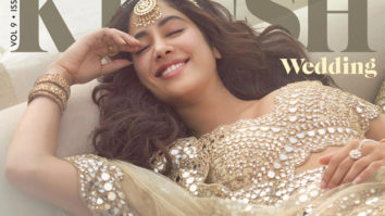 Janhvi Kapoor shares pictures of herself shot for a wedding magazine cover; explains posting pictures amidst national crisis