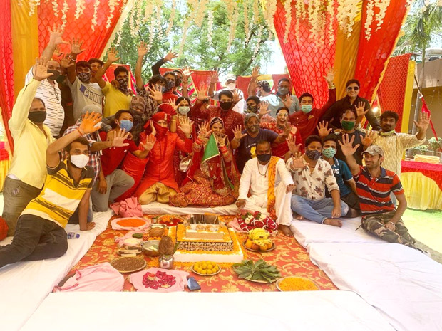 5 Years of Shakti - Astitva Ke Ehsaas Ki: Rubina Dilaik and Kamya Panjabi celebrate and share some BTS pictures