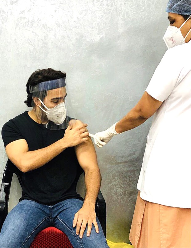 Aadar Jain gets his first dose of COVID-19 vaccine, thanks frontline workers Aadar Jain gets his first dose of COVID-19 vaccine, thanks frontline workers