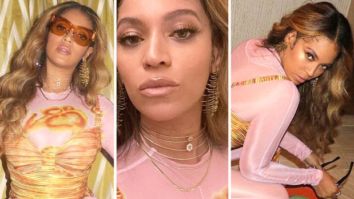 Beyoncé channels psychedelic 70’s style in sheer co-ord with printed corset from Charlotte Knowles collection worth over Rs. 1 lakh