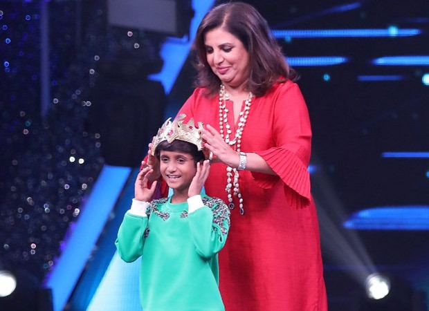 Contestant Pruthviraj from Karnataka gets 'crowned' by Farah Khan on Super Dancer - Chapter 4