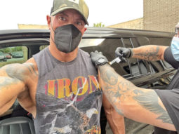 Dwayne Johnson gets his second dose of COVID-19 vaccine ahead of Black Adam filming 