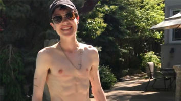 Elliot Page shares radiant shirtless picture, says ‘trans bb’s first swim trunks’