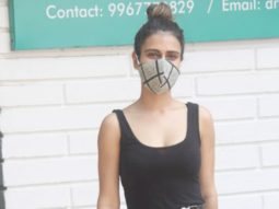 Fatima Sana Shaikh spotted at a pet clinic in Khar