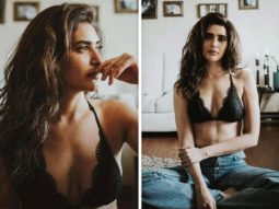 Karishma Tanna poses in lacy bra and denims in scintillating pictures