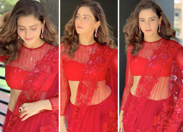Kasautii Zindagii Kay 2 actress Aamna Sharif sets the temperature soaring in shimmery red saree