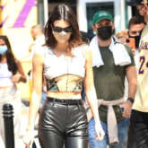 Kendall Jenner steps out with boyfriend Devin Booker in leather pants and crop top (1)