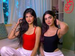 Khushi Kapoor and Anjini Dhawan keep it chic and comfy twinning in bodysuits and sweatpants