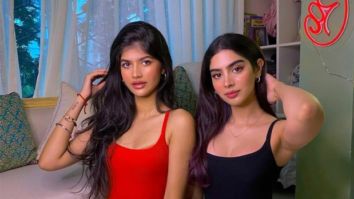 Khushi Kapoor and Anjini Dhawan keep it chic and comfy twinning in bodysuits and sweatpants Khushi Kapoor and Anjini Dhawan keep it chic and comfy twinning in bodysuits and sweatpants