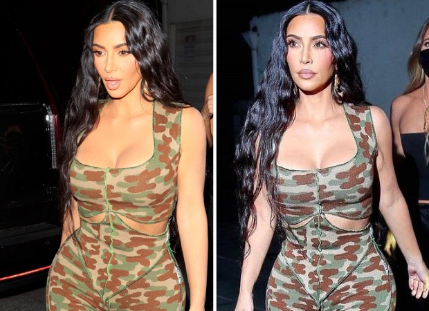 Kim Kardashian sizzles in Skims bodysuit amid video fail scandal :  Bollywood News - Bollywood Hungama