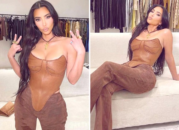 Kim Kardashian follows Regencycore style with a corset, pairs her outfit with Hermes bag worth Rs. 11 lakhs