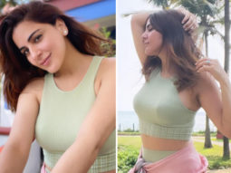 Kundali Bhagya star Shraddha Arya is all about athleisure wear in latest pictures
