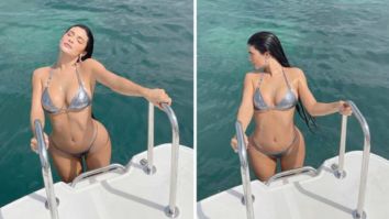 Kylie Jenner flaunts her curves in skimpy Dolce & Gabbana metallic bikini worth over Rs. 91,000