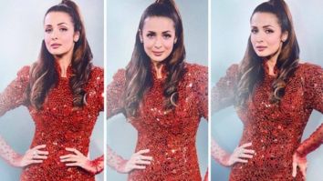 Malaika Arora sparkles in embellished Atelier Zuhra midi bodycon dress worth Rs. 4 lakhs for Super Dancer Chapter 4