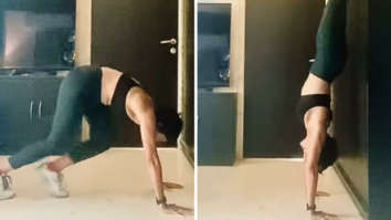 Mandira Bedi gives fitness inspiration; does 10 headstands in her latest workout video