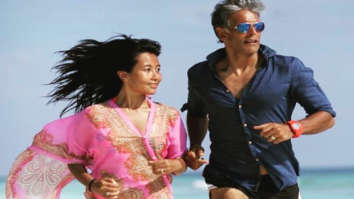 Milind Soman and Ankita Konwar show off their green produce in latest videos