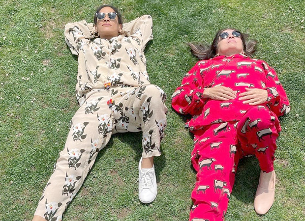 Mother's Day 2021: Masaba Gupta and Neena Gupta are stylish mother-daughter duo in matching sweatsuits