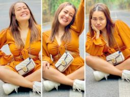 Neha Kakkar dons monotone co-ords; carries Gucci sling bag worth around Rs. 90,000