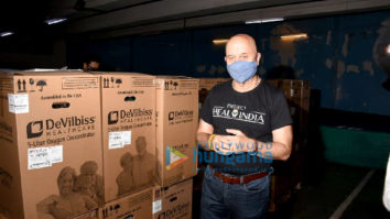 Photos: Anupam Kher snapped at Celebrations Club, Lokhandwala