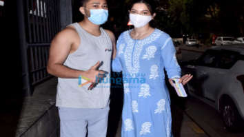 Photos: Gauahar Khan and Zaid Darbar snapped in Andheri
