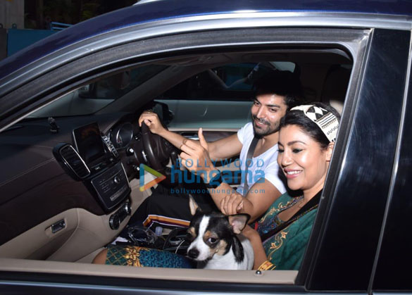 photos gurmeet choudhary and debina bonnerjee snapped in andheri 1