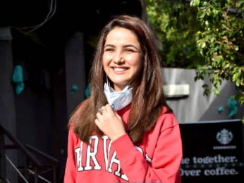 Photos: Jasmin Bhasin snapped at a cafe in Juhu