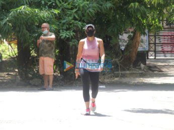 Photos: Mandira Bedi spotted in Bandra