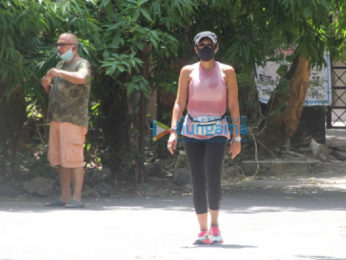 Photos: Mandira Bedi spotted in Bandra