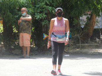 Photos: Mandira Bedi spotted in Bandra