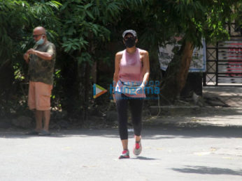 Photos: Mandira Bedi spotted in Bandra