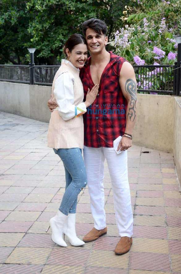 Photos: Prince Narula and Yuvika Chaudhary snapped in the city