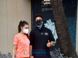 Photos: Prince Narula and Yuvika Chaudhary spotted in Bandra