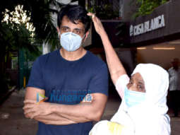 Photos: Sonu Sood snapped at his residence