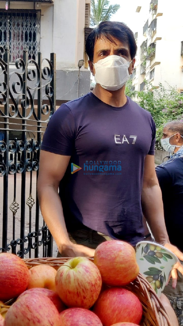 Photos: Sonu Sood spotted at his residence Photos: Sonu Sood spotted at his residence