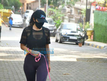 Photos: Sophie Choudry and Malaika Arora spotted during their morning walk