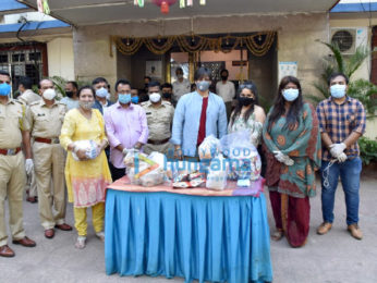 Photos: Vivek Oberoi distributes ration to needy people in Juhu