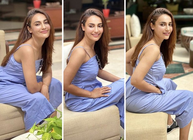 Qubool Hai actress Surbhi Jyoti rocks the casual look in a pleated cotton jumpsuit