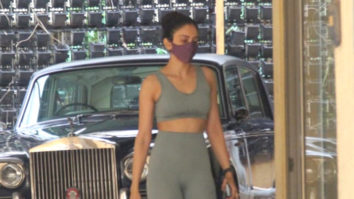 Rakul Preet Singh spotted post gym in Bandra