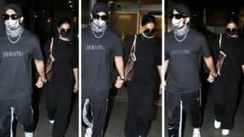 Ranveer Singh and Deepika Padukone twin as they return to Mumbai; their airport looks drip of moolah and luxury
