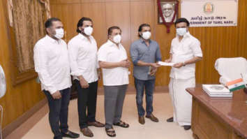 Sivakumar, and his sons Suriya and Karthi donate Rs. 1 crore to Tamil Nadu CM’s COVID-19 Relief Fund