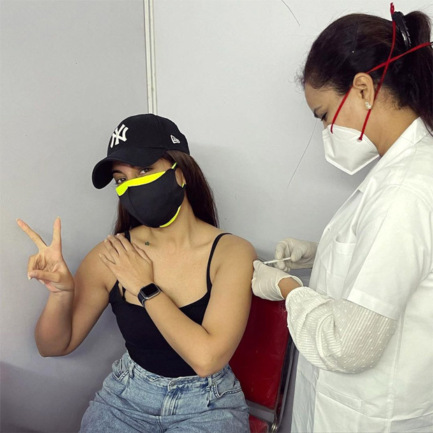 Sonakshi Sinha, Riteish Deshmukh, Genelia D'souza, Radhika Madan among others get first dose of COVID-19 vaccine 