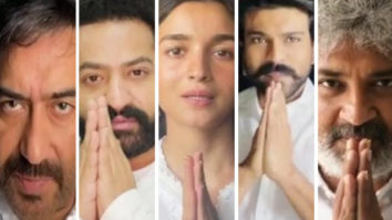 Team of RRR shares a video message urging everyone to Stand Together and help India overcome the COVID crisis