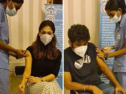 Nayanthara and Vignesh Shivan get their first dose of COVID-19 vaccination in Chennai