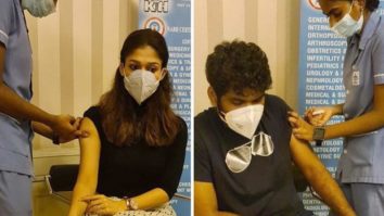 Nayanthara and Vignesh Shivan get their first dose of COVID-19 vaccination in Chennai