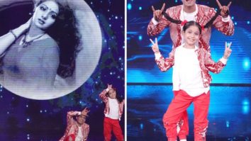 Contestant Florina and super guru Tushar Shetty pay special tribute to legendary actress Sridevi on Super Dancer – Chapter 4