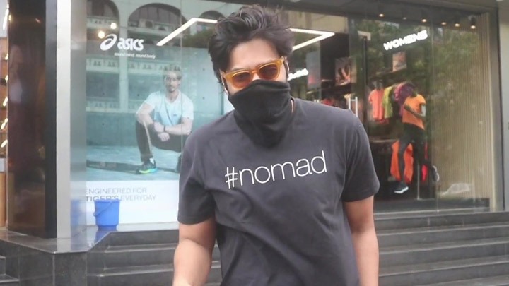 Ali Fazal spotted at Bandra